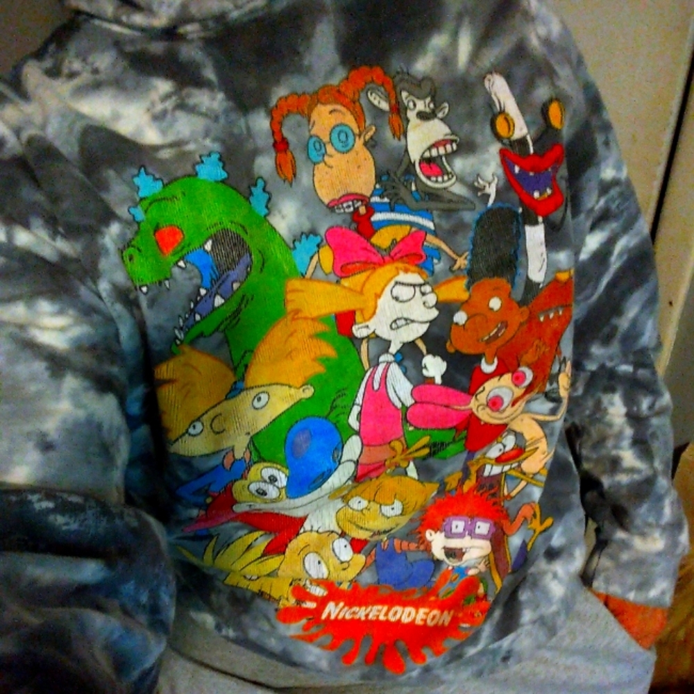 Hoodie sweatshirt.